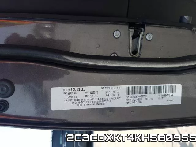 2C3CDXKT4KH580955 фото 2