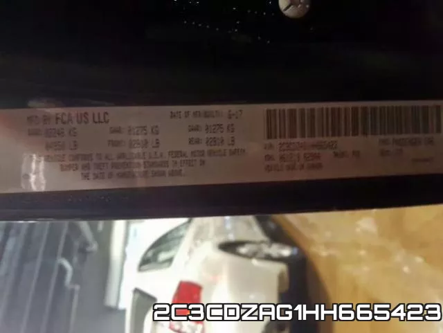 2C3CDZAG1HH665423 фото 2