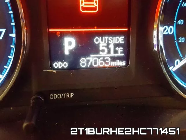 2T1BURHE2HC771451 фото 9