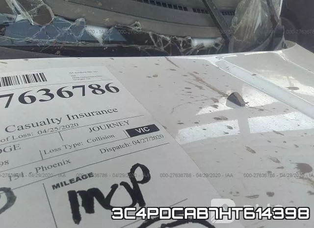3C4PDCAB7HT614398 фото 8