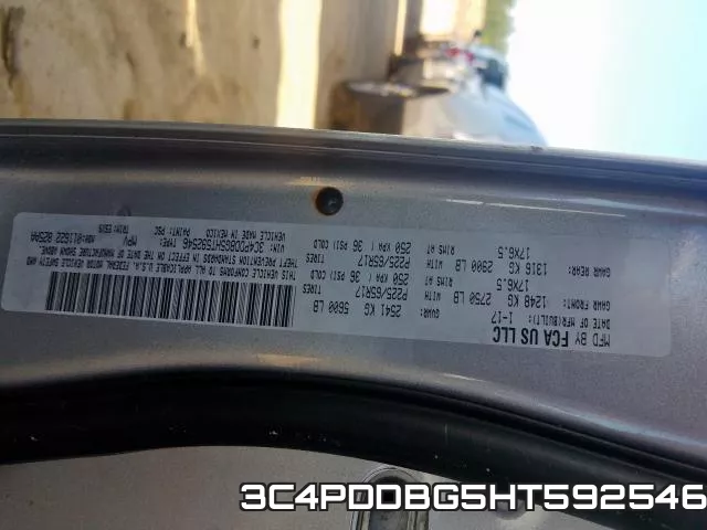 3C4PDDBG5HT592546 фото 2