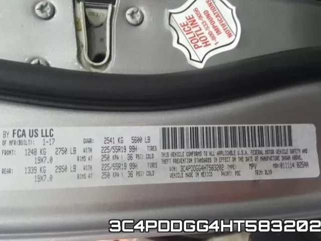 3C4PDDGG4HT583202 фото 2