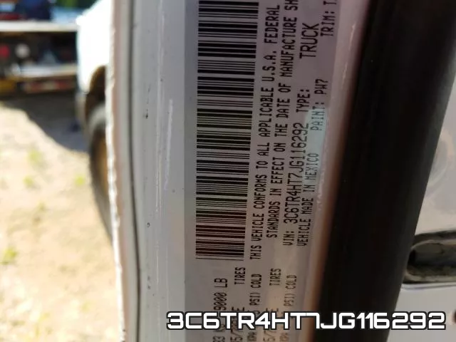 3C6TR4HT7JG116292 фото 2