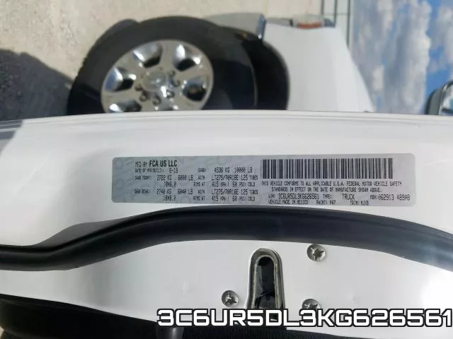 3C6UR5DL3KG626561 фото 2