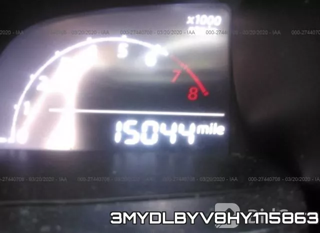 3MYDLBYV8HY175863 фото 8