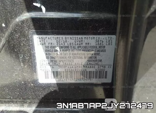 3N1AB7AP2JY272479 фото 10