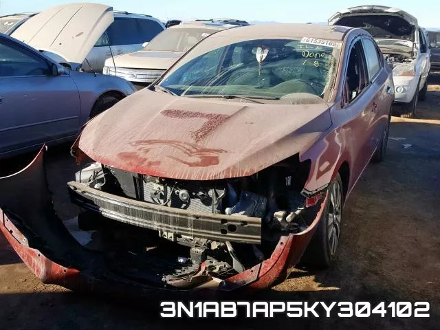 3N1AB7AP5KY304102 фото 3