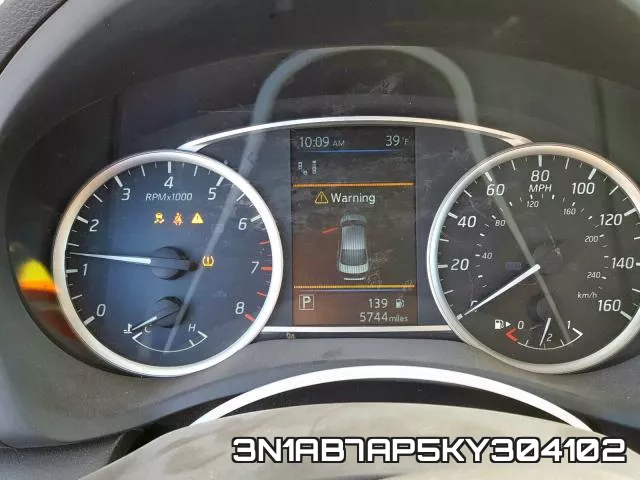 3N1AB7AP5KY304102 фото 9