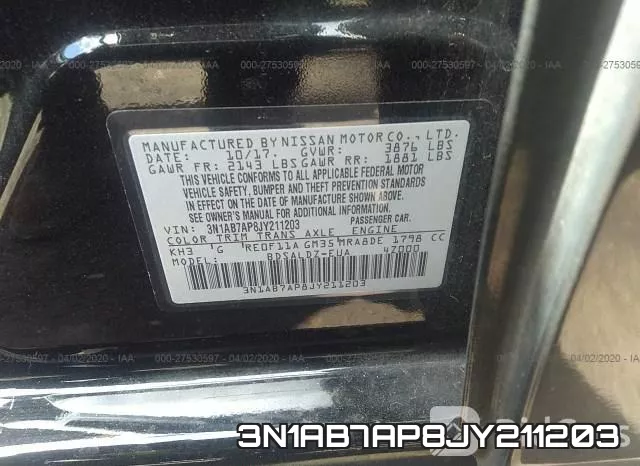 3N1AB7AP8JY211203 фото 10
