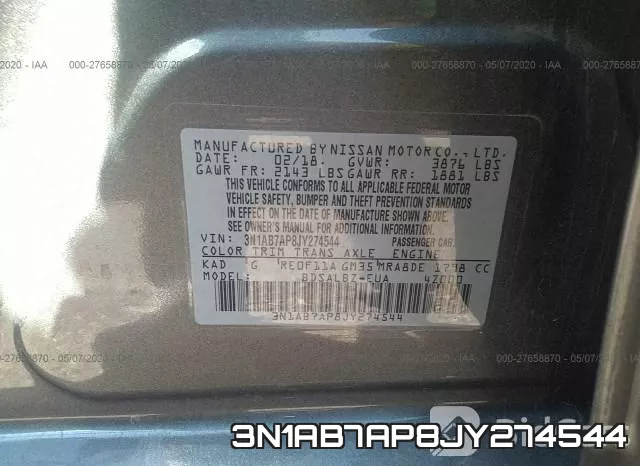 3N1AB7AP8JY274544 фото 10