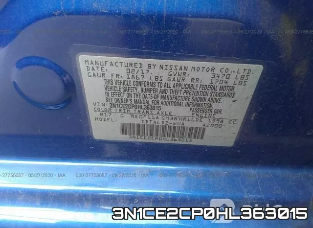 3N1CE2CP0HL363015 фото 10