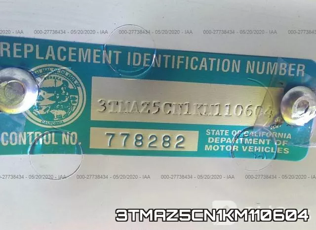 3TMAZ5CN1KM110604 фото 10