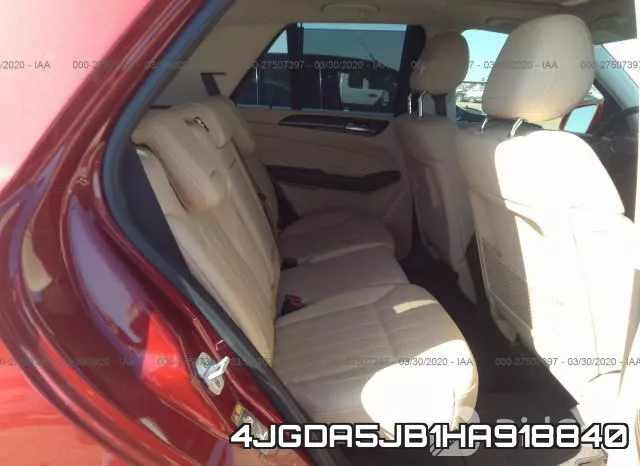 4JGDA5JB1HA918840 фото 9