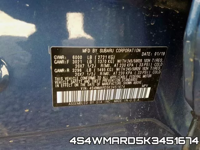 4S4WMARD5K3451674 фото 2