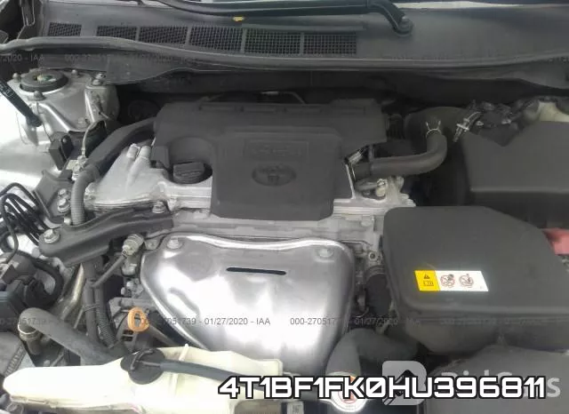 4T1BF1FK0HU396811 фото 2