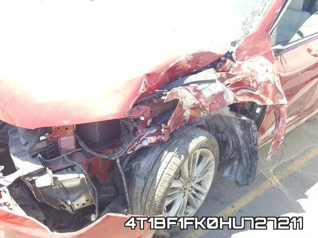 4T1BF1FK0HU727211 фото 10