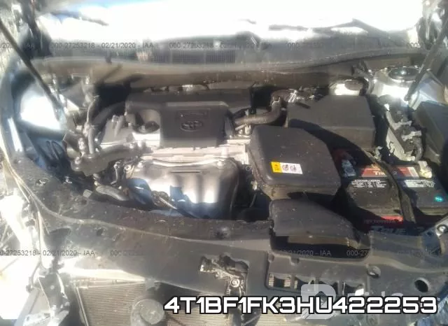 4T1BF1FK3HU422253 фото 2