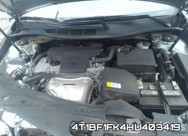 4T1BF1FK4HU403419 фото 2
