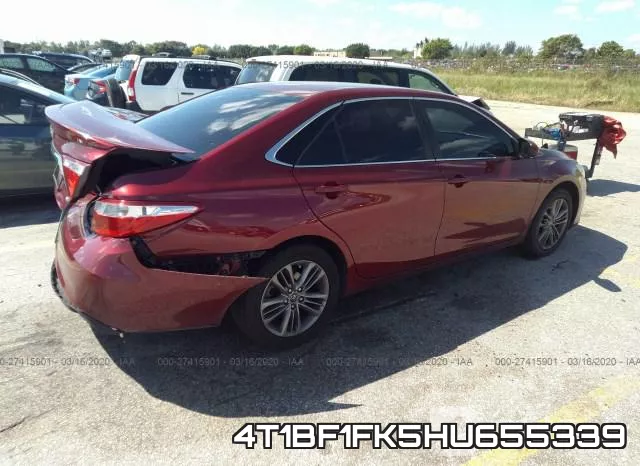 4T1BF1FK5HU655339 фото 5