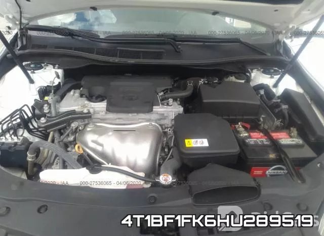 4T1BF1FK6HU289519 фото 2