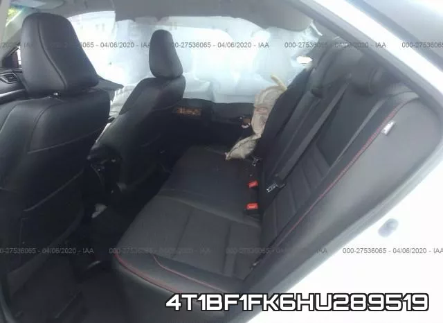 4T1BF1FK6HU289519 фото 9