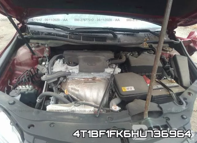 4T1BF1FK6HU736964 фото 2