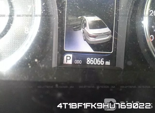 4T1BF1FK9HU769022 фото 8