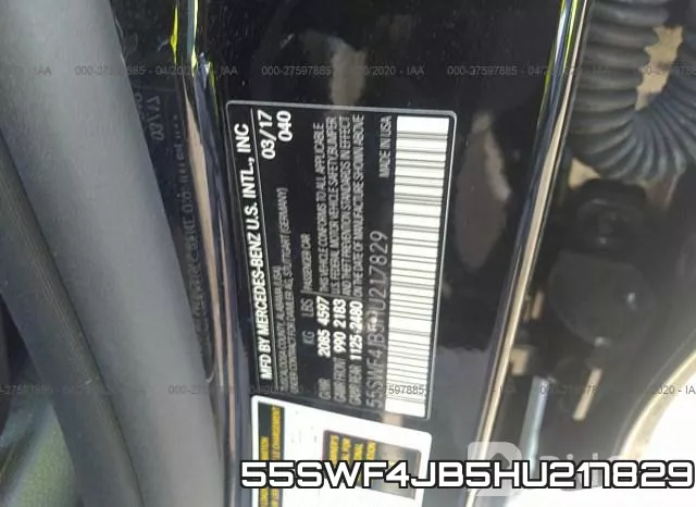 55SWF4JB5HU217829 фото 10