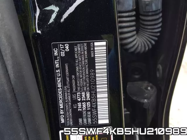 55SWF4KB5HU210989 фото 2