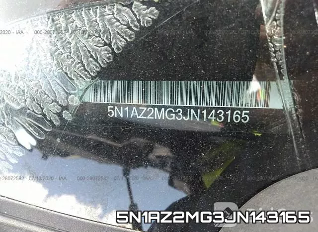 5N1AZ2MG3JN143165 фото 10