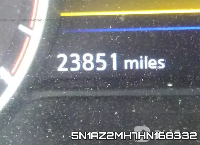 5N1AZ2MH7HN168332 фото 8