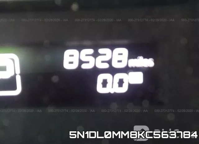 5N1DL0MM8KC563784 фото 8