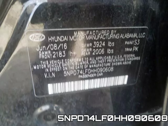 5NPD74LF0HH090608 фото 2