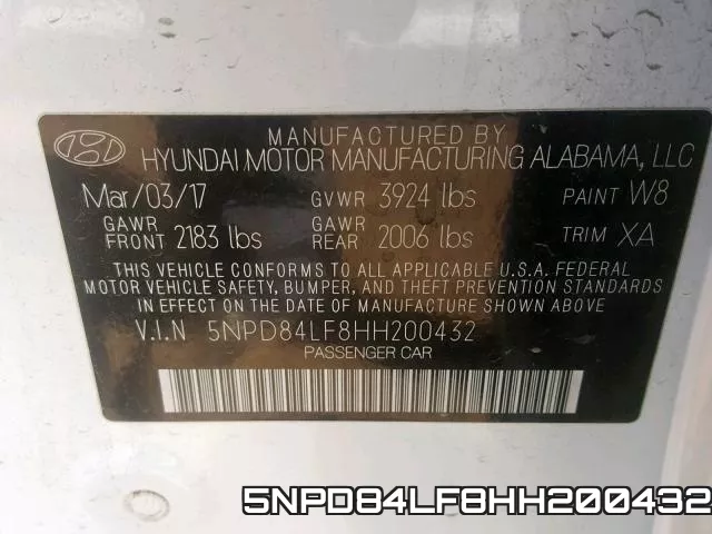 5NPD84LF8HH200432 фото 2