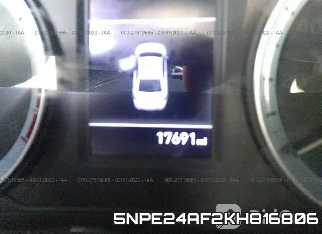 5NPE24AF2KH816806 фото 8