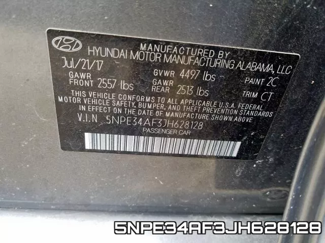 5NPE34AF3JH628128 фото 2