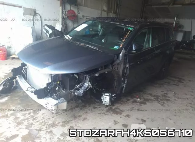 5TDZARFH4KS056710 фото 3