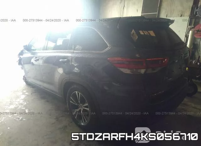 5TDZARFH4KS056710 фото 4