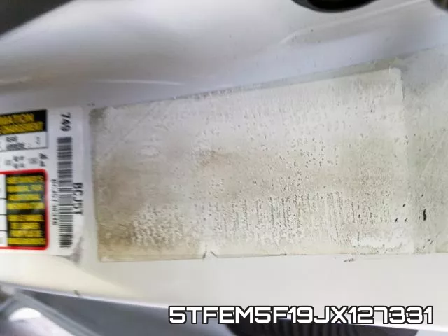 5TFEM5F19JX127331 фото 2