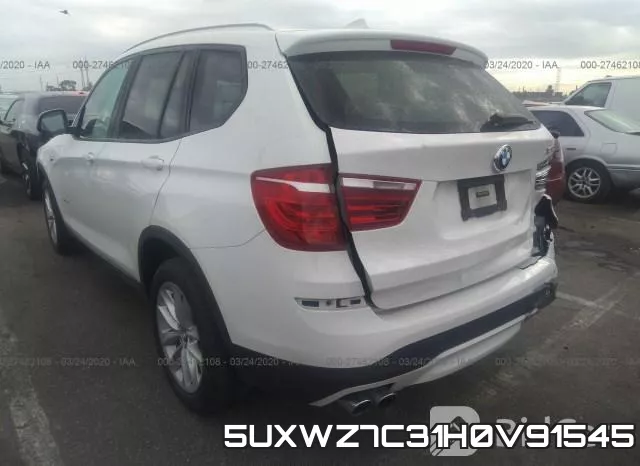 5UXWZ7C31H0V91545 фото 4
