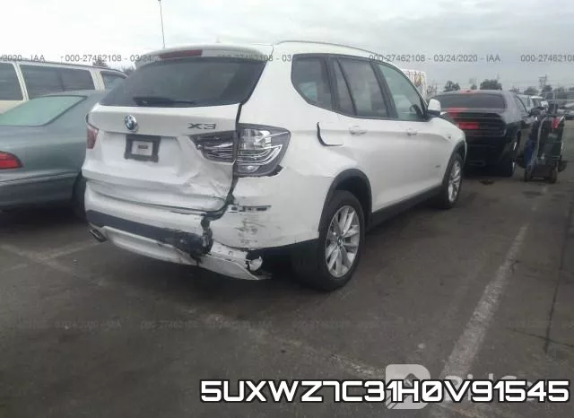 5UXWZ7C31H0V91545 фото 5