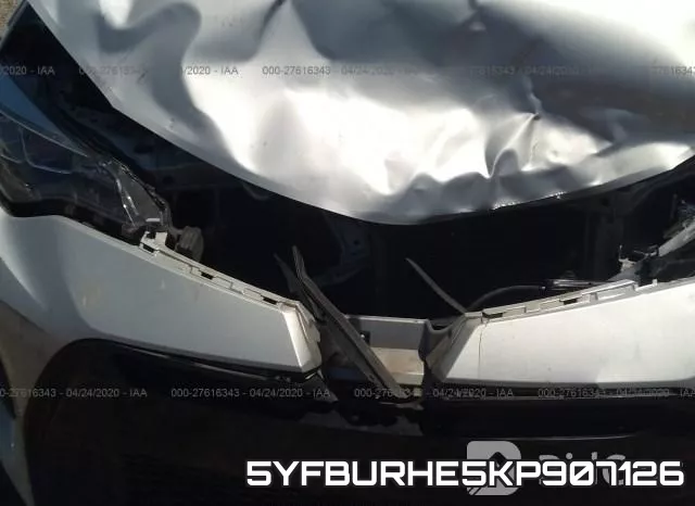 5YFBURHE5KP907126 фото 7