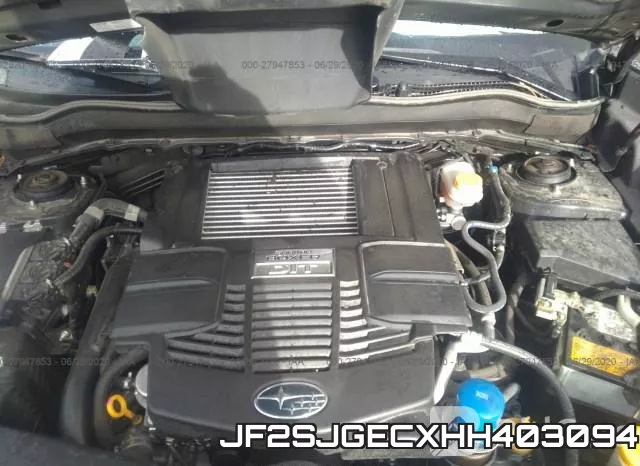 JF2SJGECXHH403094 фото 2