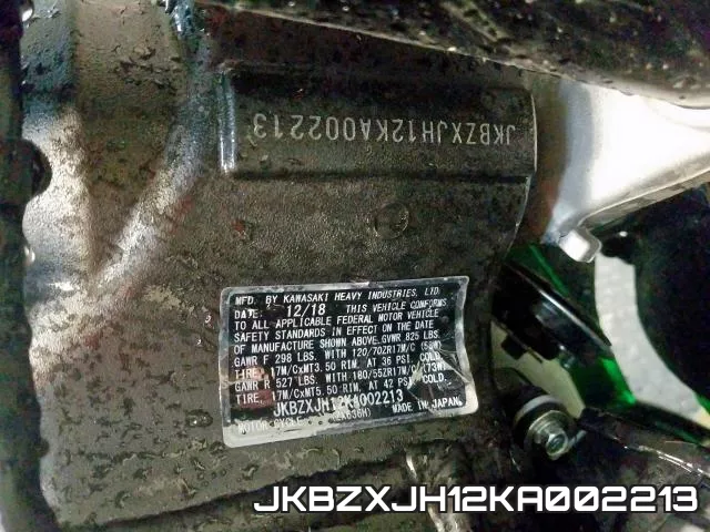 JKBZXJH12KA002213 фото 2