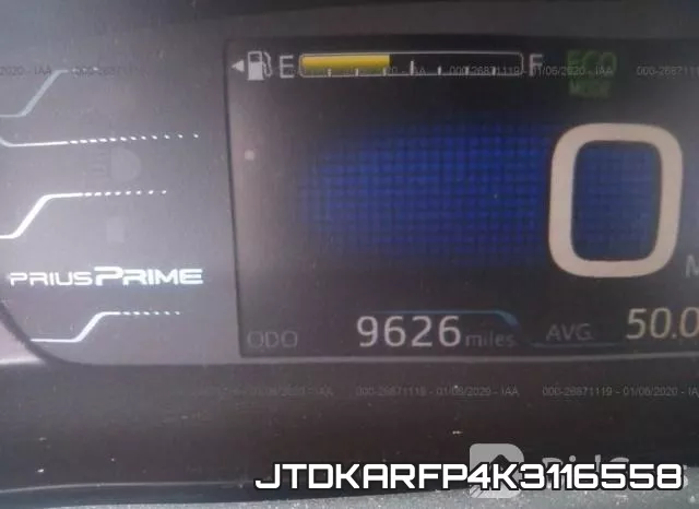 JTDKARFP4K3116558 фото 8