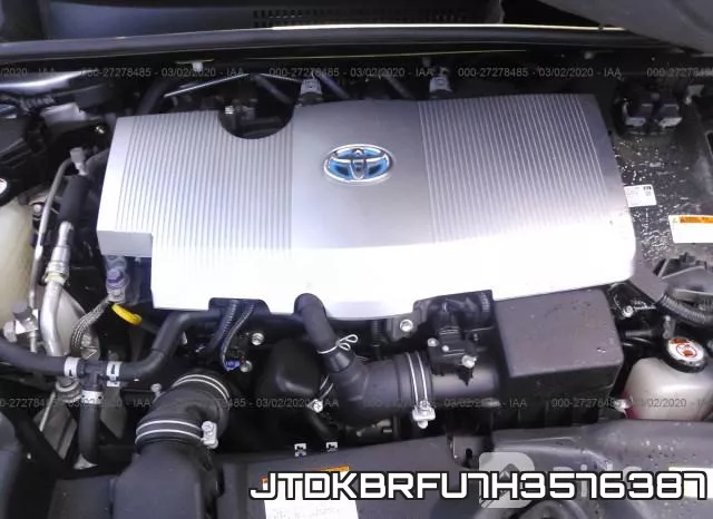 JTDKBRFU7H3576387 фото 2