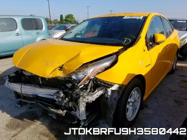 JTDKBRFU9H3580442 фото 3