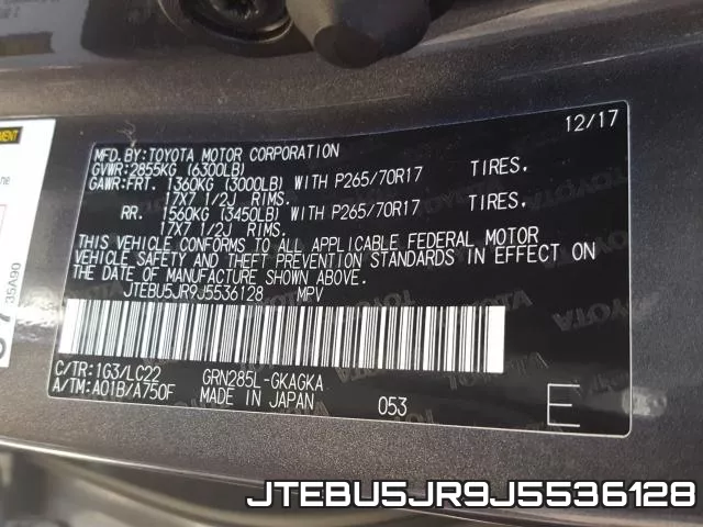 JTEBU5JR9J5536128 фото 2