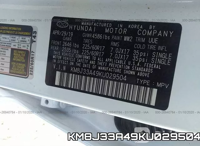 KM8J33A49KU029504 фото 10