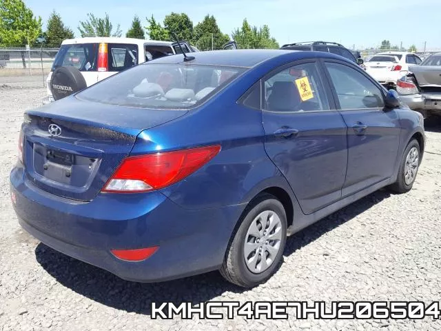 KMHCT4AE7HU206504 фото 5
